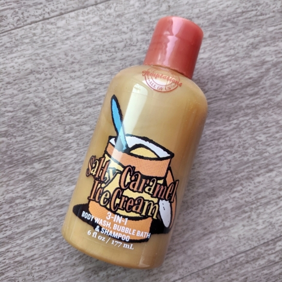 RESERVED Bath & Body Works Salted Caramel Ice Cream 3-in-1 - Picture 2 of 7